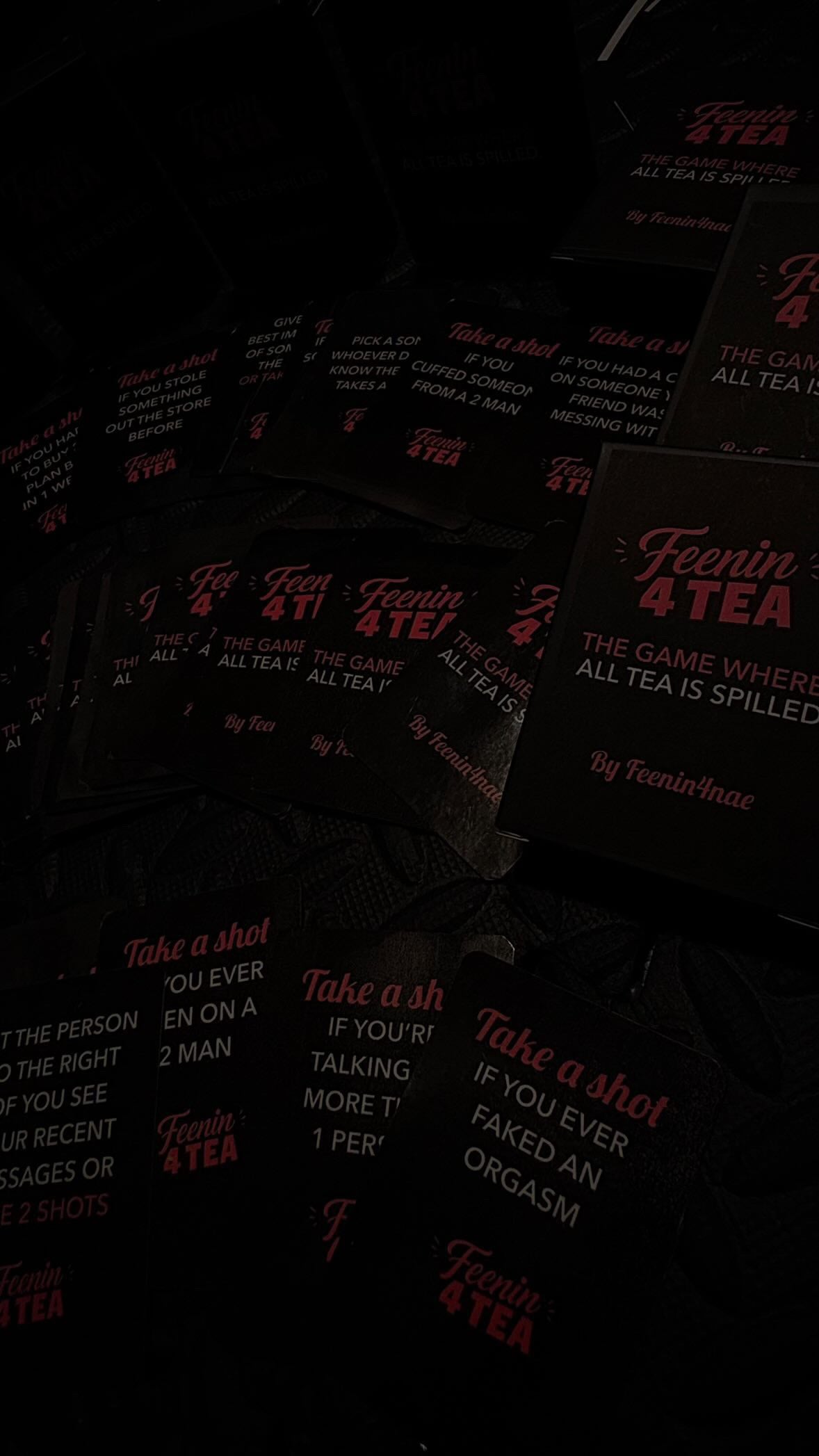 ‘Feenin 4 Tea’ Card Game