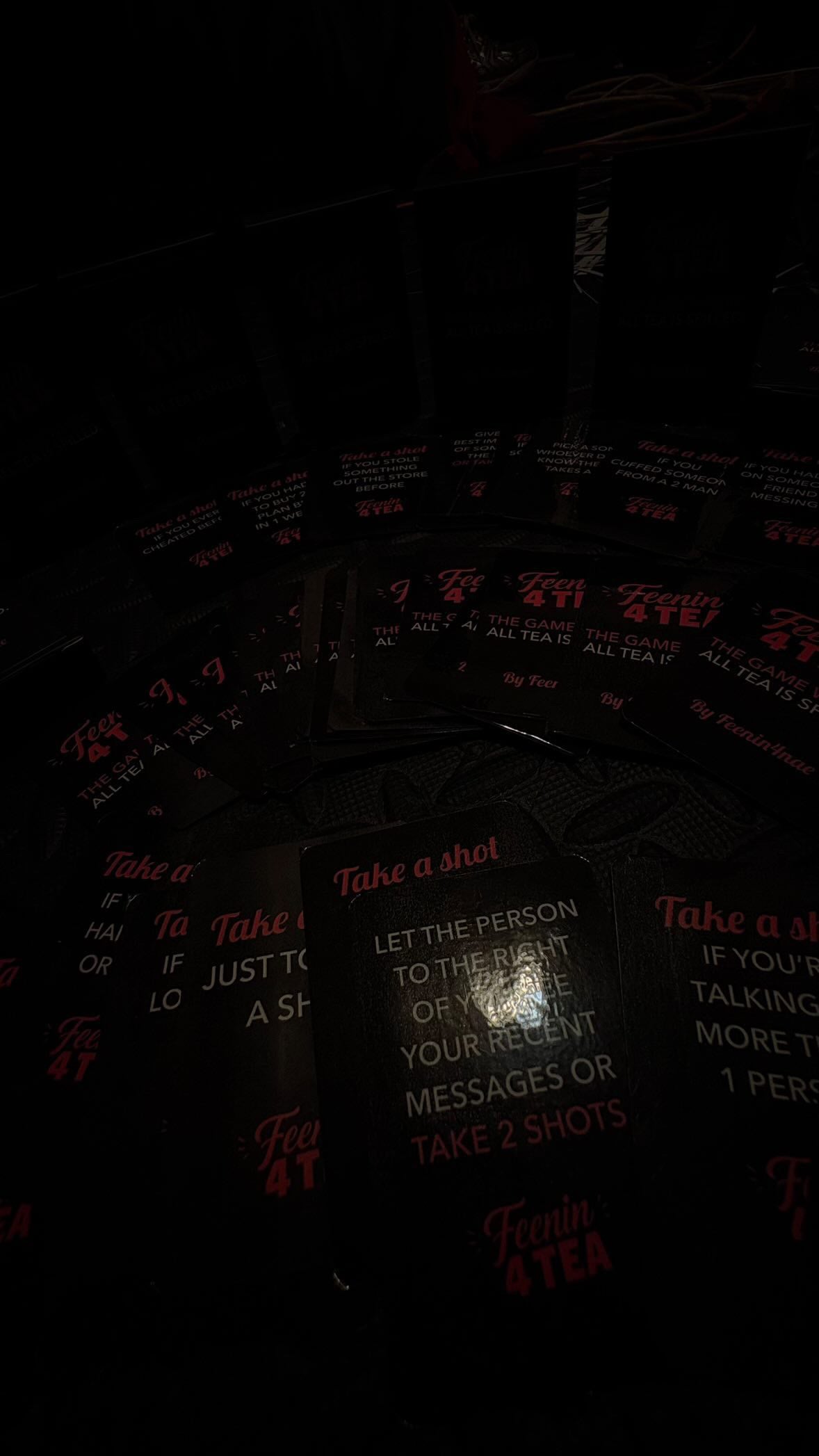 ‘Feenin 4 Tea’ Card Game